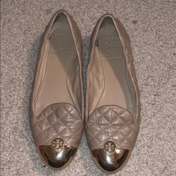 Tory Burch quilted flats size - 7 1/2 M - Picture 2 of 8